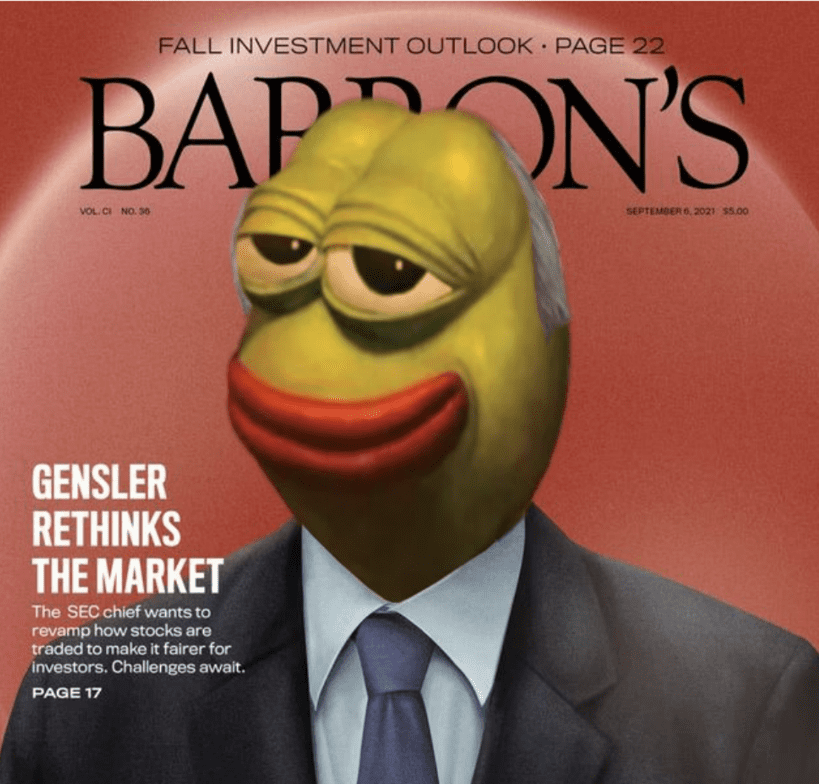 Barron's Pepe Cover