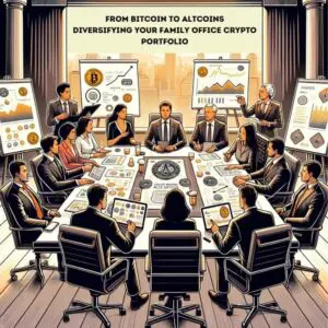 high tech family office with large investment committee Research Bitcoin and Altcoins