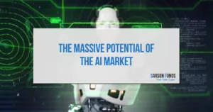 Featured Image with header "The Massive Potential of the AI Market"