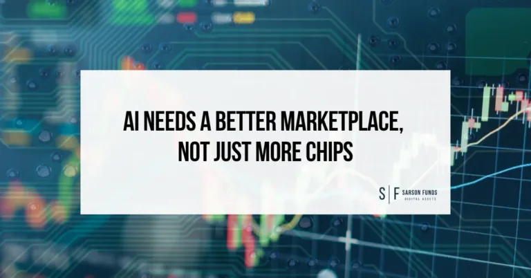Featured illustration for Sarson Funds’ examination of the AI marketplace and how routing could help businesses access models and computing resources more easily.